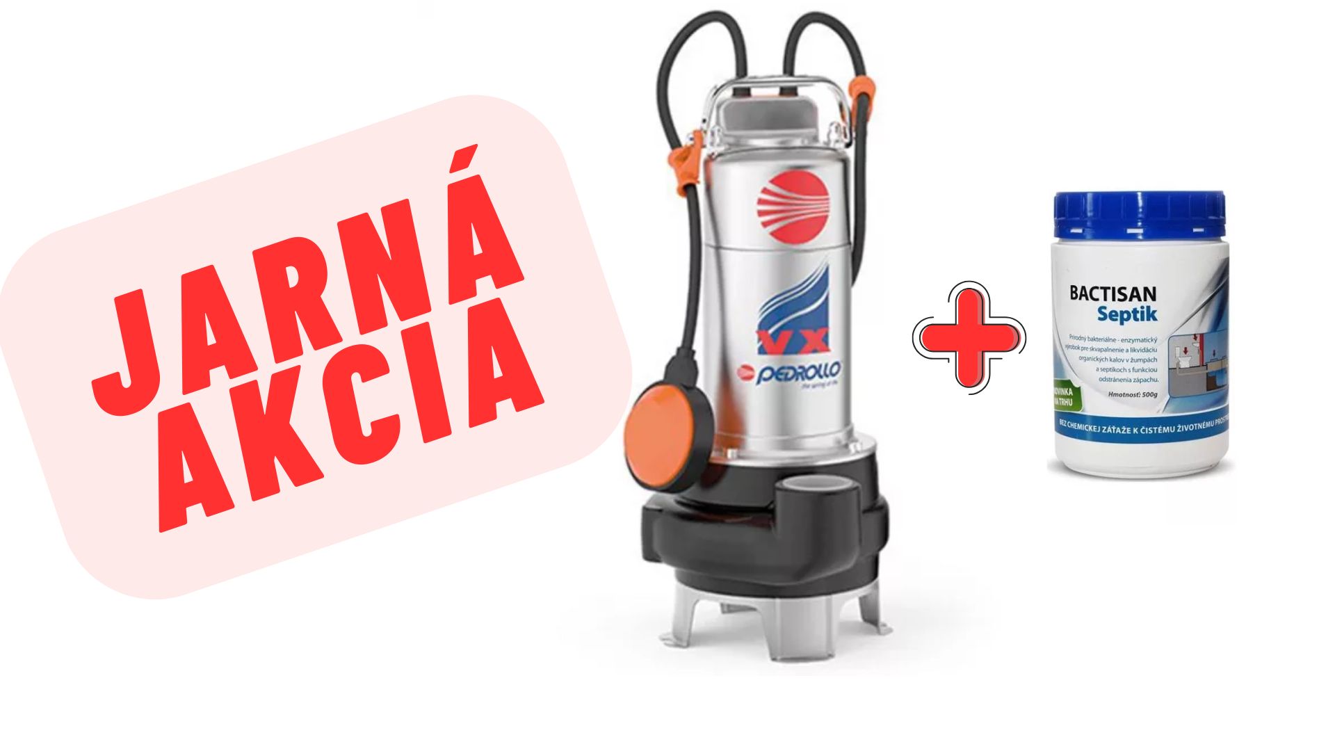 Jarná akcia na kalové čerpadlá
